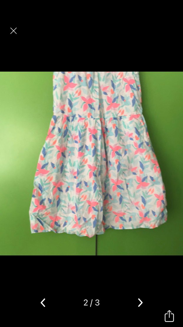 Lc Waikiki Kız Çocuk Pastel Renkli Piliseli Elbise - Görsel 2