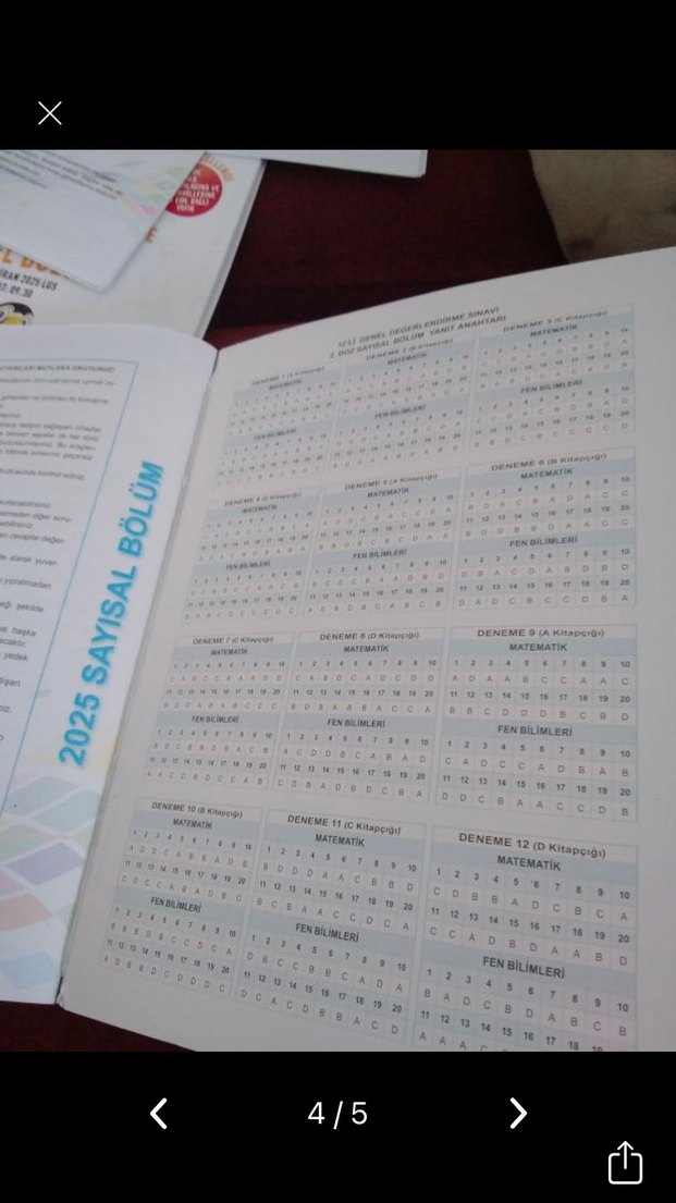 Sinan Kuzucu LGS 12'li Genel Değerlendirme Seti - Görsel 4