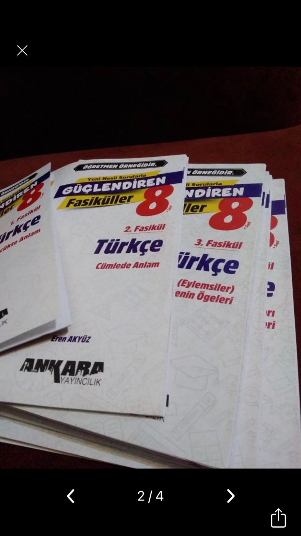8. Sınıf Türkçe Güçlendiren Fasiküller - Görsel 2