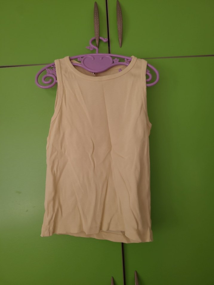 Parlak Sarı Kız Çocuk Crop - Görsel 3