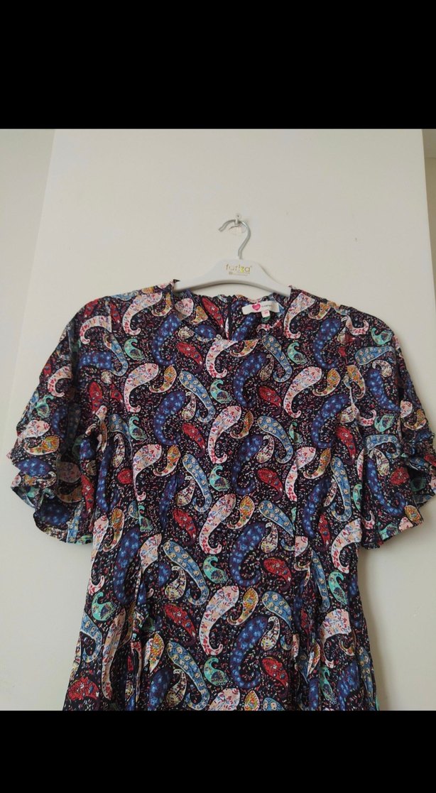 kadın kısa elbise - Görsel 4