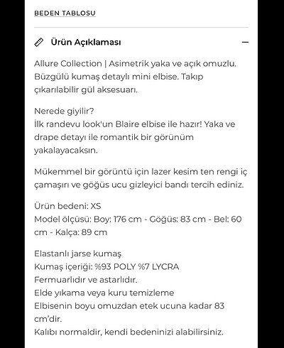 s Beden ten rengi Renk Love on friday elbise