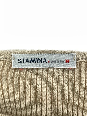 m Beden camel Renk Stamina Kazak / Triko %70 İndirimli.