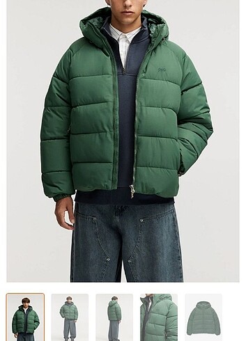Pull & Bear Erkek Mont