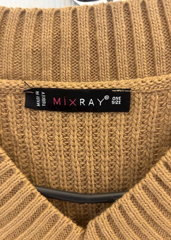 V Yaka Triko Süveter - Görsel 2