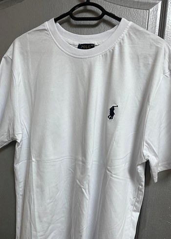 Polo Ralph Lauren Beyaz Bisiklet Yaka Tisort