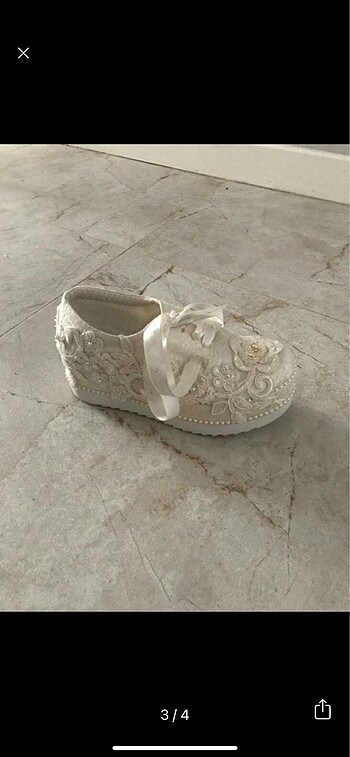 36 Beden Gelin ayakkabısı converse