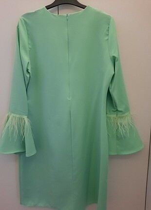 Mint yeşili Tunik Elbise 