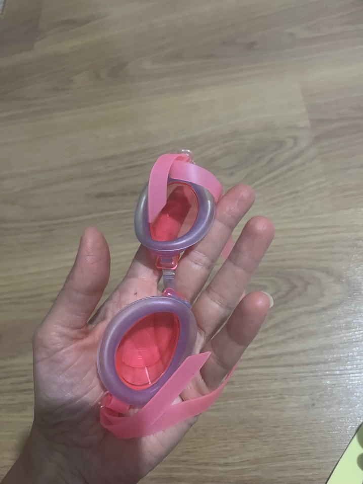 Pembe Elastik Yüzücü Gözlüğü - Görsel 3