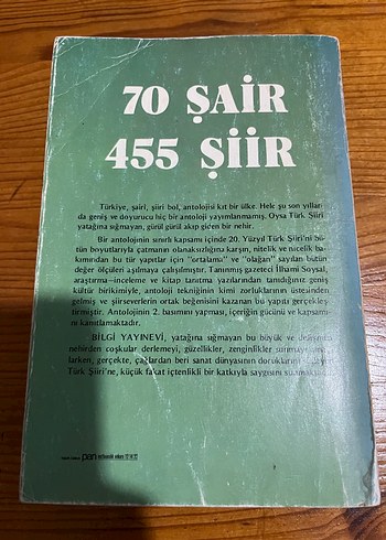 20. Yüzyıl Türk Şiiri Antolojisi - İlhami Soysal - Görsel 2