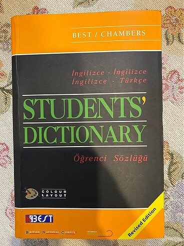 Best Publishing Best Chambers Student Dictionary Öğrenci Sözlüğü
