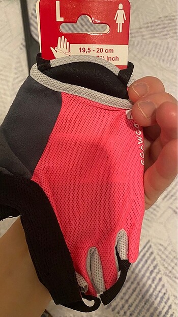 Decathlon Domyos Gants Training Gloves Pink L beden