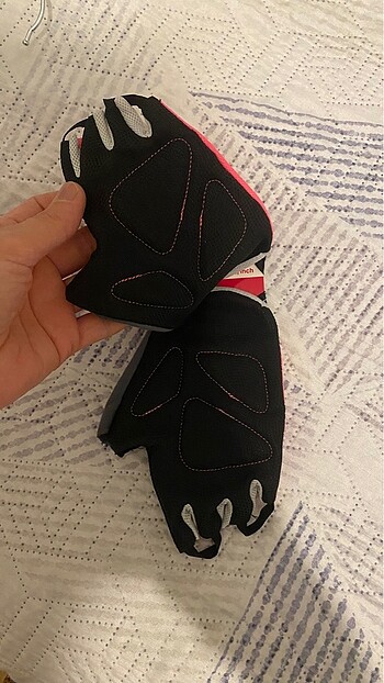Beden pembe Renk Domyos Gants Training Gloves Pink L beden