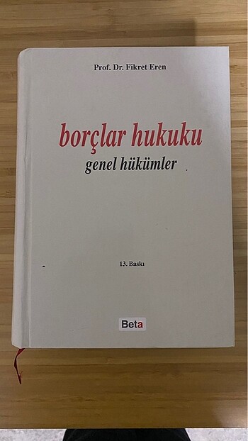 BORÇLAR HUKUKU GENEL HÜKÜMLER