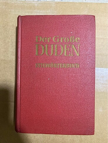 DER GROSSE DUDEN STILWÖRTERBUCH