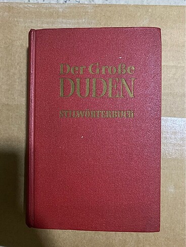  DER GROSSE DUDEN STILWÖRTERBUCH