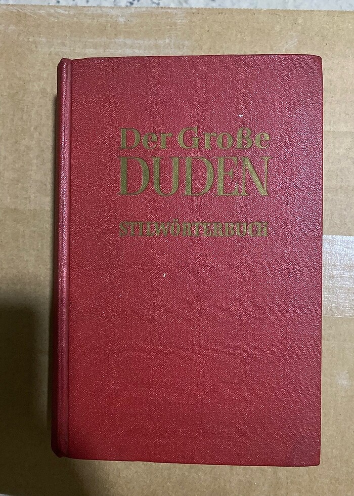 DER GROSSE DUDEN STILWÖRTERBUCH - Görsel 2