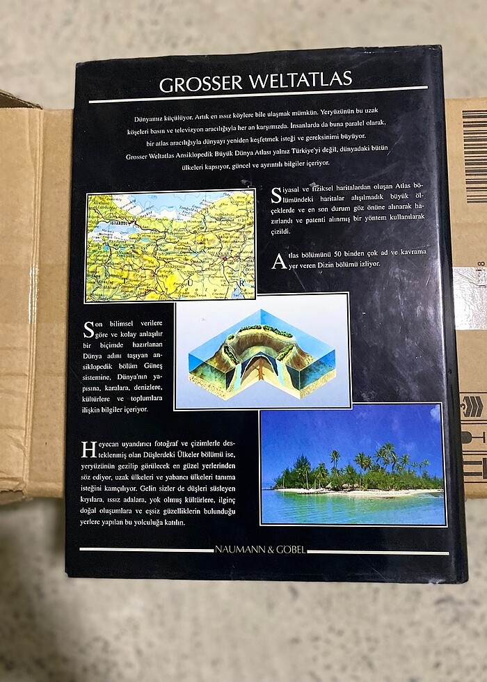 Grosser Weltatlas / Ansiklopedik Büyük Dünya Atlası - Görsel 2