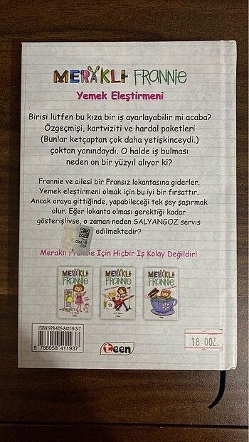 Meraklı Frennie Yemek Eleştirmeni