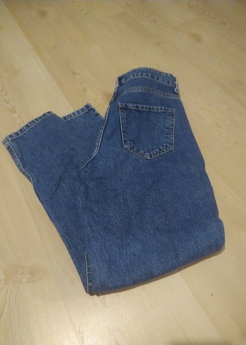 29 Beden Renkli Desenli Mom Jean Kadın Kot Pantolon
