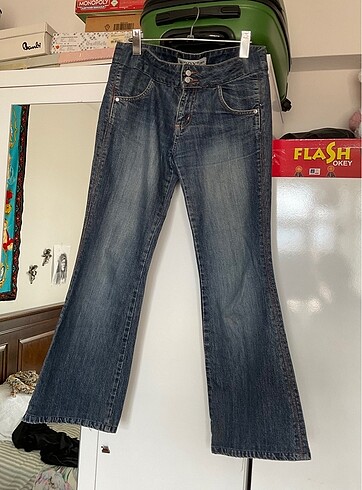 Y2k Kot pantolon