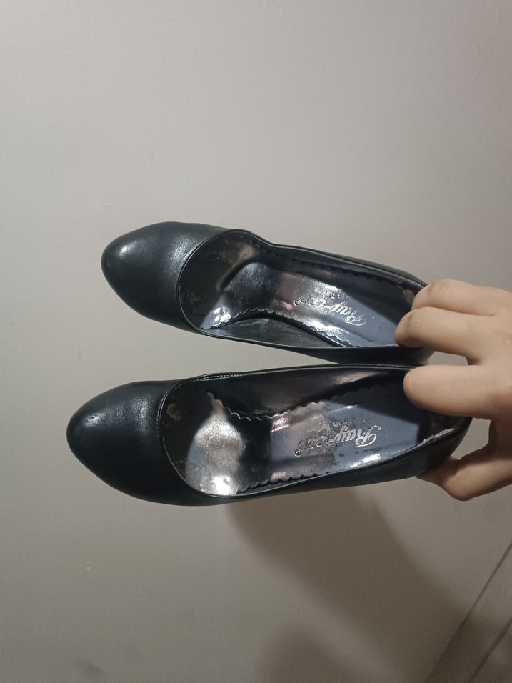 Siyah Tokalı Gotik Stiletto Topuklu Kadın Ayakkabı - Görsel 4