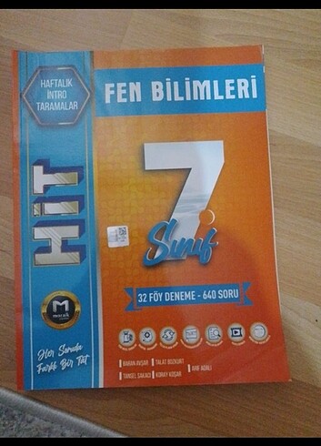 7. Sınıf Fen Bilimleri Deneme