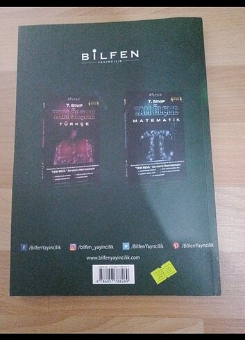 7. Sınıf Fen Bilimleri Etkinlikli Test Kitabı