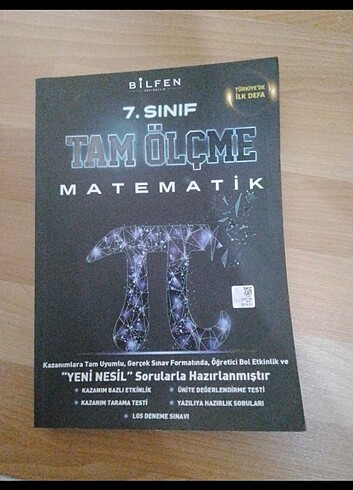 7. Sınıf Matematik Etkinlikli Test Kitabı 