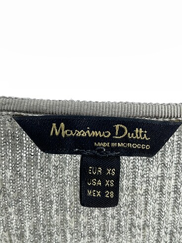 xs Beden gri Renk Massimo Dutti Kazak / Triko %70 İndirimli.