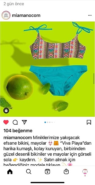 Mint bikini