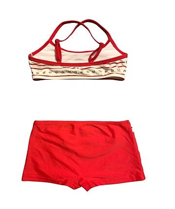 5 yaş şortlu bikini yeni 2 adet