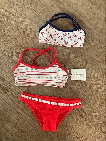 Üçlü takım bikini yeni