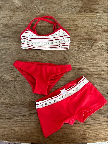 Üçlü takım bikini 5 yaş