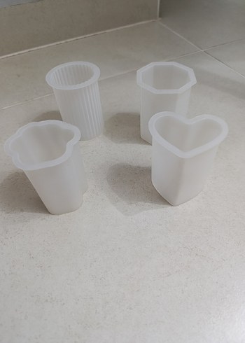  Beden 4lü mum kalıbı