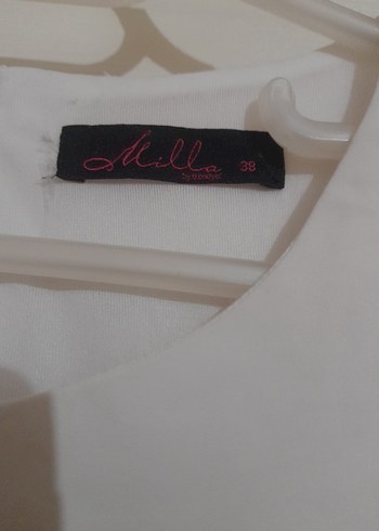 m Beden beyaz Renk Milla Trendyol Marka Ofis Stili Elbise