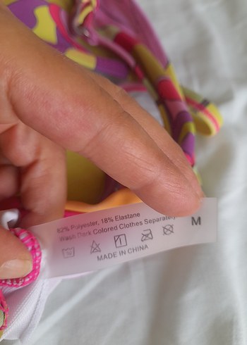 Renkli Bağcıklı Mini Tie-Dye Mayo - Görsel 6