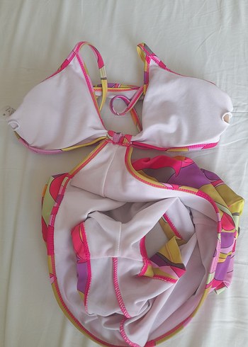 Renkli Bağcıklı Mini Tie-Dye Mayo - Görsel 5