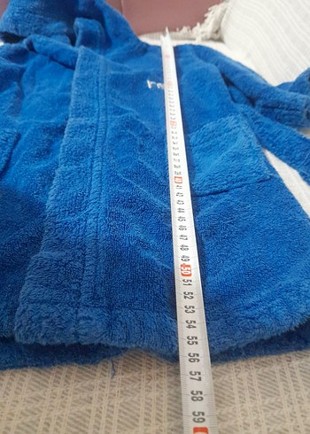 Mavi Erkek Çocuk Bornoz - Görsel 7