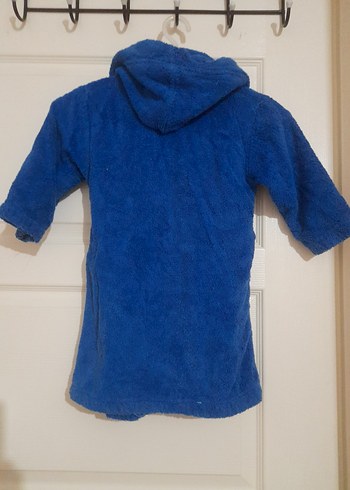 Mavi Erkek Çocuk Bornoz - Görsel 4