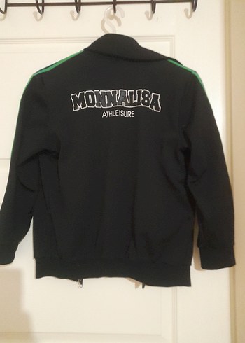 Monaliza Marka Siyah Fermuarlı Eşofman Takımı - Görsel 7