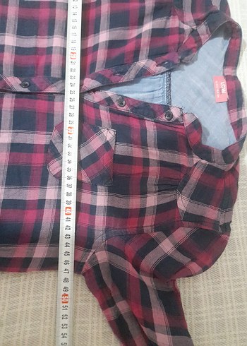 Lcwaiki Marka Çift Katlı Tunik Gömlek - Görsel 6