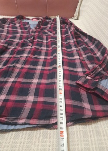 Lcwaiki Marka Çift Katlı Tunik Gömlek - Görsel 7