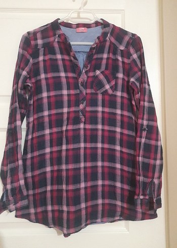 Lcwaiki Marka Çift Katlı Tunik Gömlek - Görsel 2