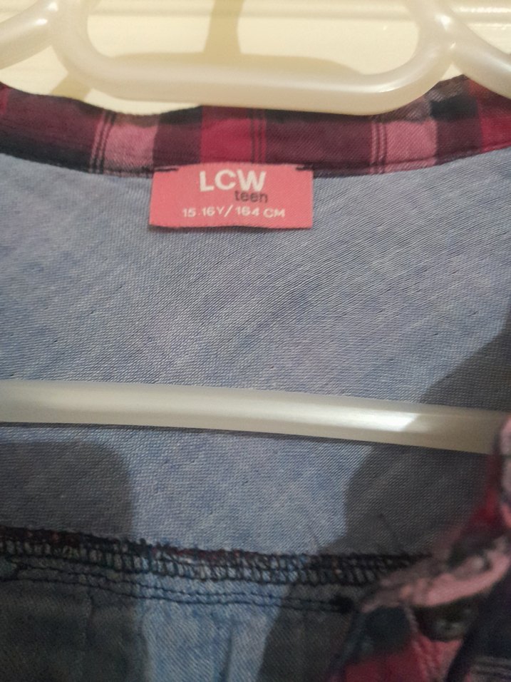 Lcwaiki Marka Çift Katlı Tunik Gömlek - Görsel 4