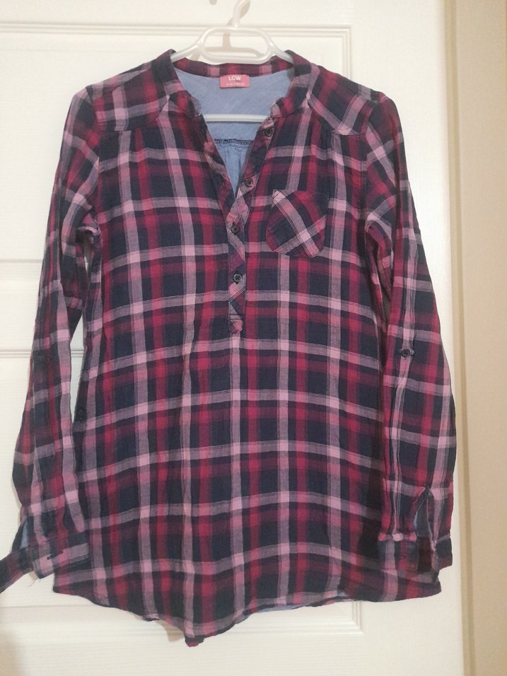 Lcwaiki Marka Çift Katlı Tunik Gömlek - Görsel 2