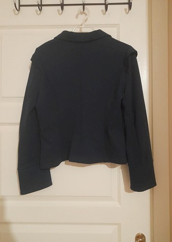 Lacivert Mini Kadın Blazer Ceket - Görsel 5