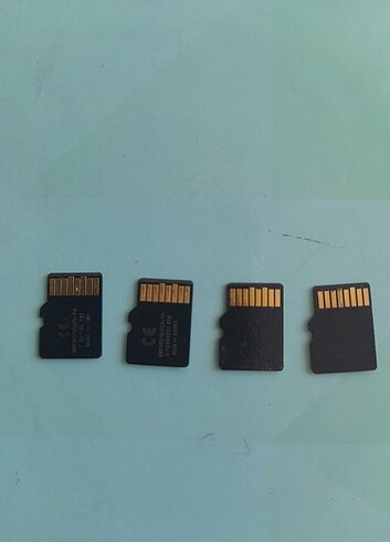 4 Adet Micro SD Hafıza Kartı 