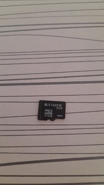 Syrox 8GB Micro SD Hafıza Kartı 