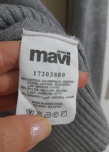 s Beden Mavi Marka V Yaka Kazak